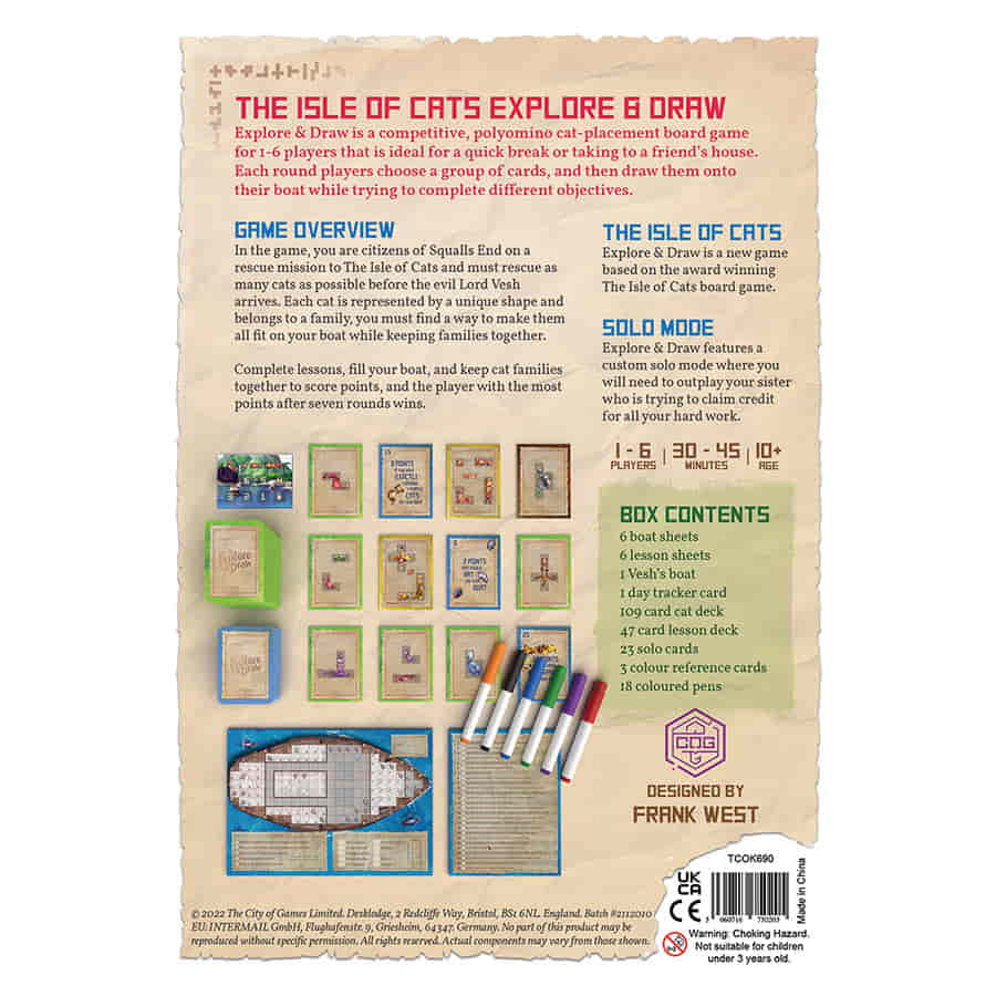 The Isle of Cats: Explore and Draw