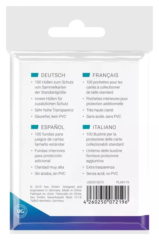 Ultimate Guard Precise-Fit 100CT