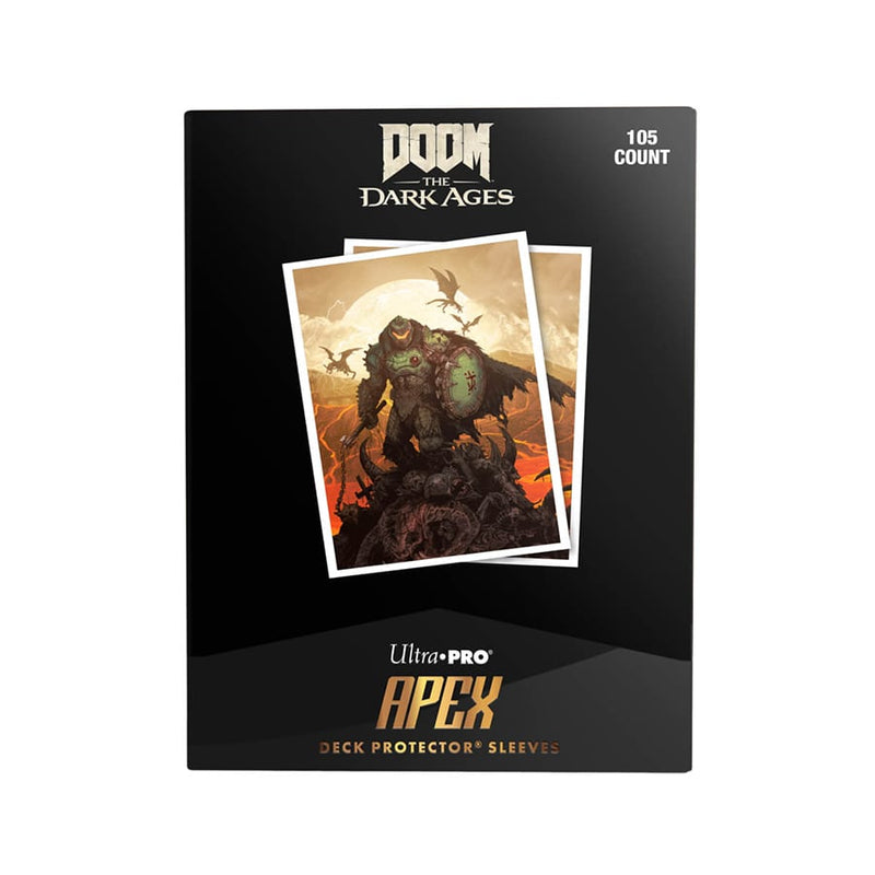 Ultra Pro Apex Sleeves: Standard Doom - Wrath 105CT
