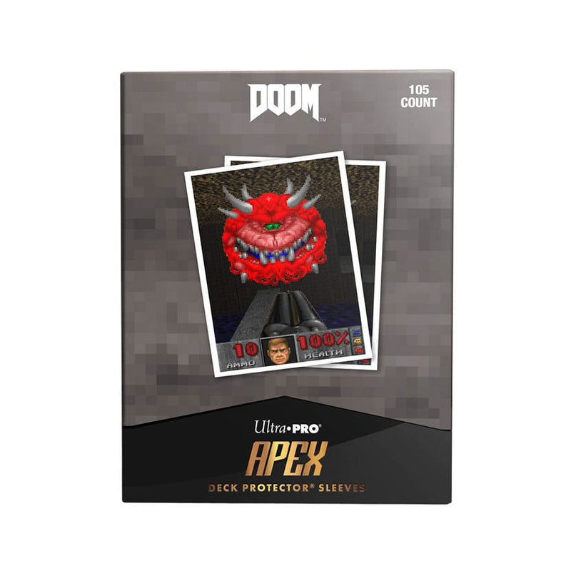 Ultra Pro Apex Sleeves: Standard Doom - Cacodemon 105CT