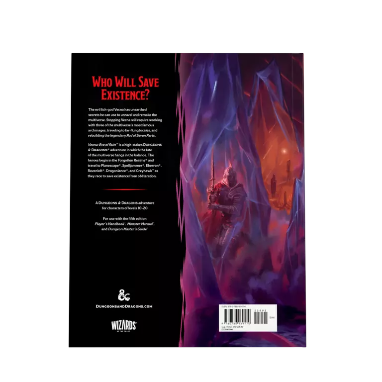 Dungeons & Dragons 5E: Vecna Eve of Ruin