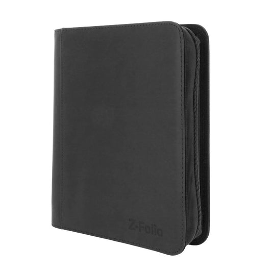 Z-Folio 4-Pocket LX Album - Toploader Binder - Black
