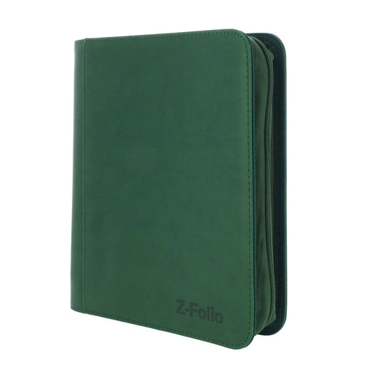 Z-Folio 4-Pocket LX Album - Toploader Binder - Green