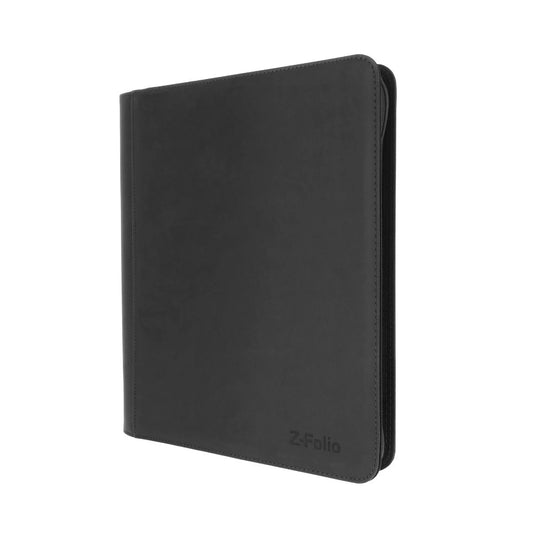 Z-Folio 9-Pocket LX Album - Toploader Binder - Black