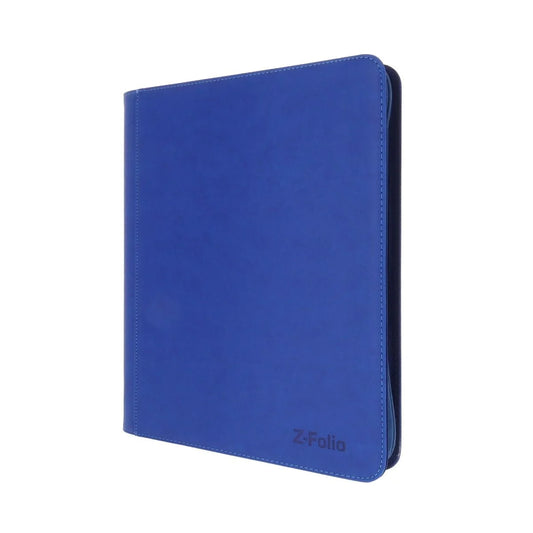 Z-Folio 9-Pocket LX Album - Toploader Binder - Blue