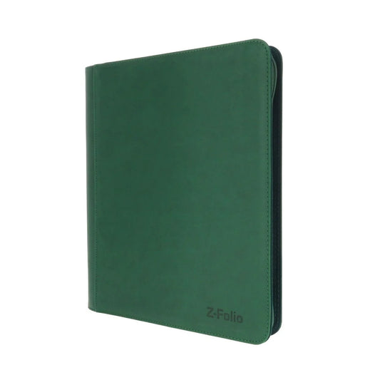 Z-Folio 9-Pocket LX Album - Toploader Binder - Green