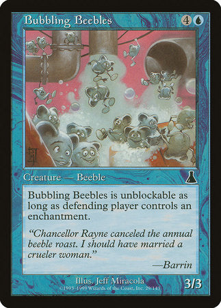 Bubbling Beebles [Urza's Destiny] | The Clever Kobold