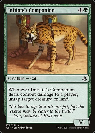 Initiate's Companion [Amonkhet] | The Clever Kobold