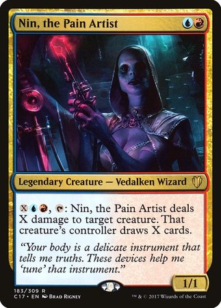 Nin, the Pain Artist [Commander 2017] | The Clever Kobold