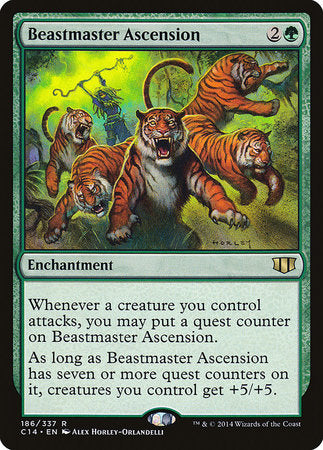 Beastmaster Ascension [Commander 2014] | The Clever Kobold
