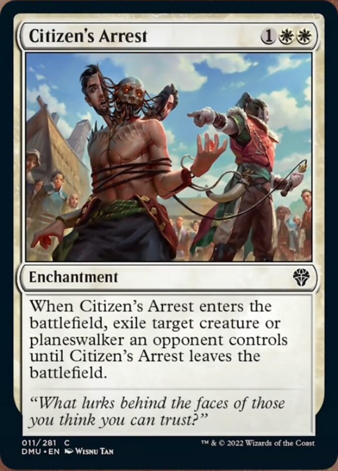 Citizen's Arrest [Dominaria United] | The Clever Kobold