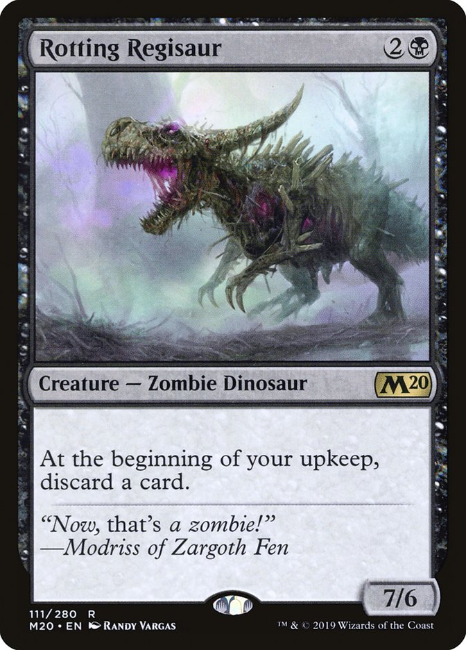 Rotting Regisaur [Core Set 2020] | The Clever Kobold