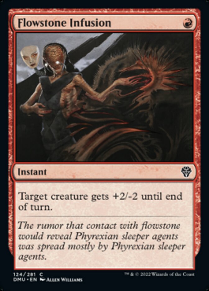 Flowstone Infusion [Dominaria United] | The Clever Kobold