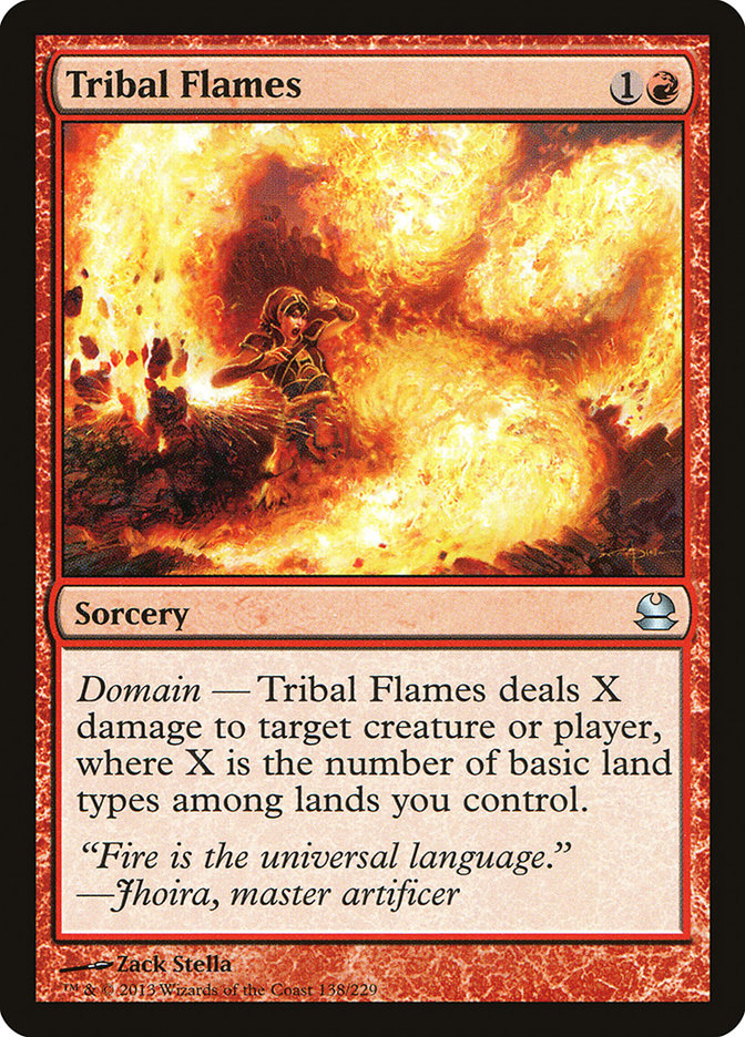 Tribal Flames [Modern Masters] | The Clever Kobold