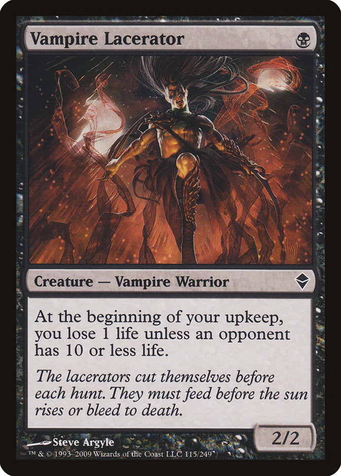 Vampire Lacerator [Zendikar] | The Clever Kobold