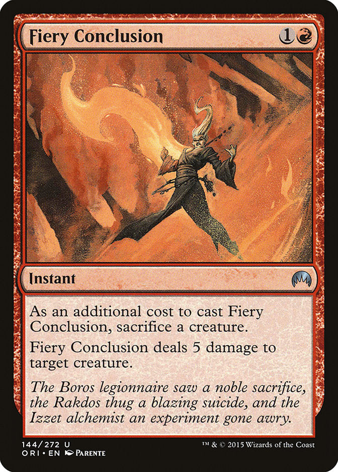 Fiery Conclusion [Magic Origins] | The Clever Kobold