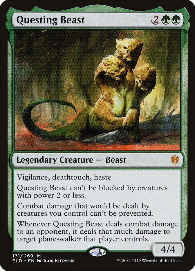 Questing Beast [Throne of Eldraine] | The Clever Kobold