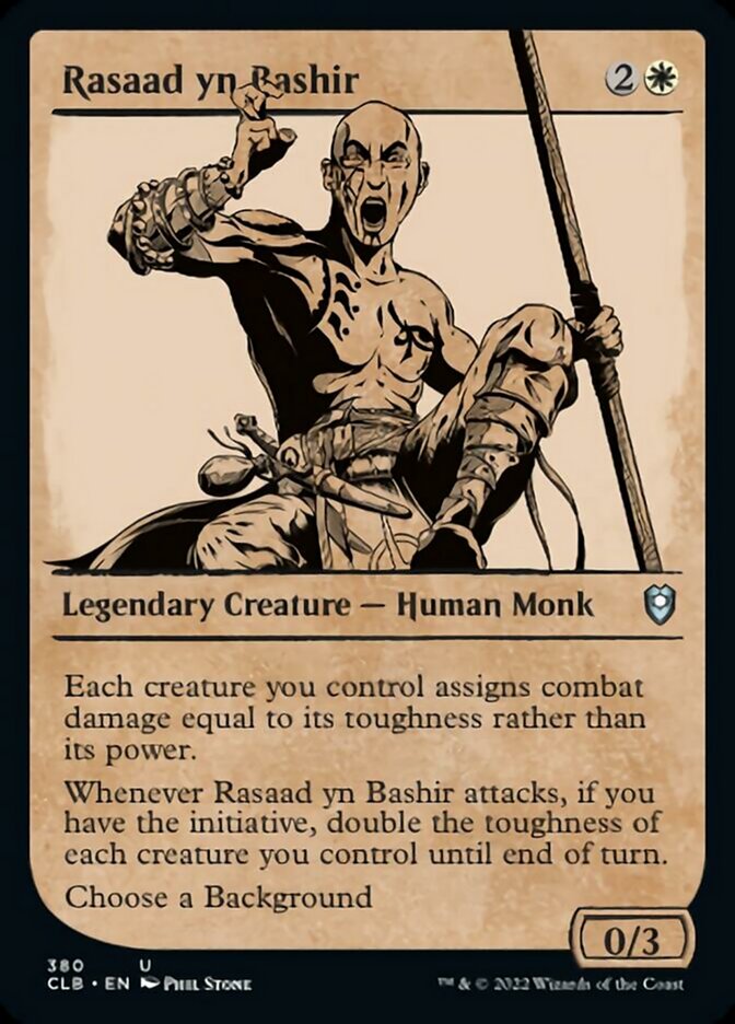 Rasaad yn Bashir (Showcase) [Commander Legends: Battle for Baldur's Gate] | The Clever Kobold