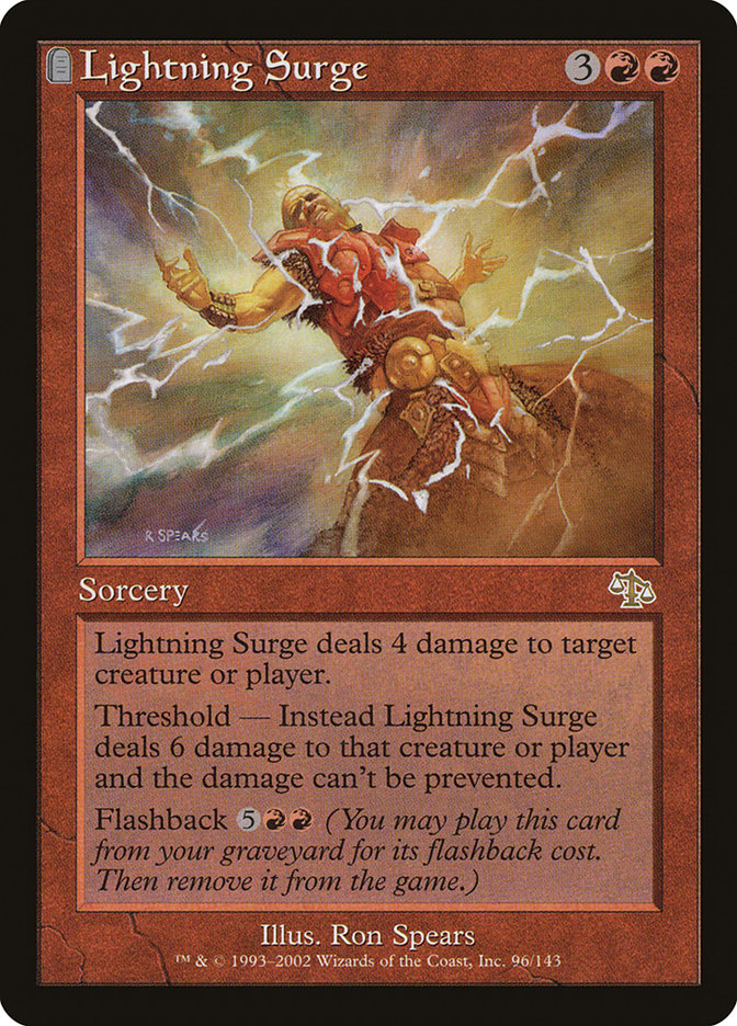 Lightning Surge [Judgment] | The Clever Kobold