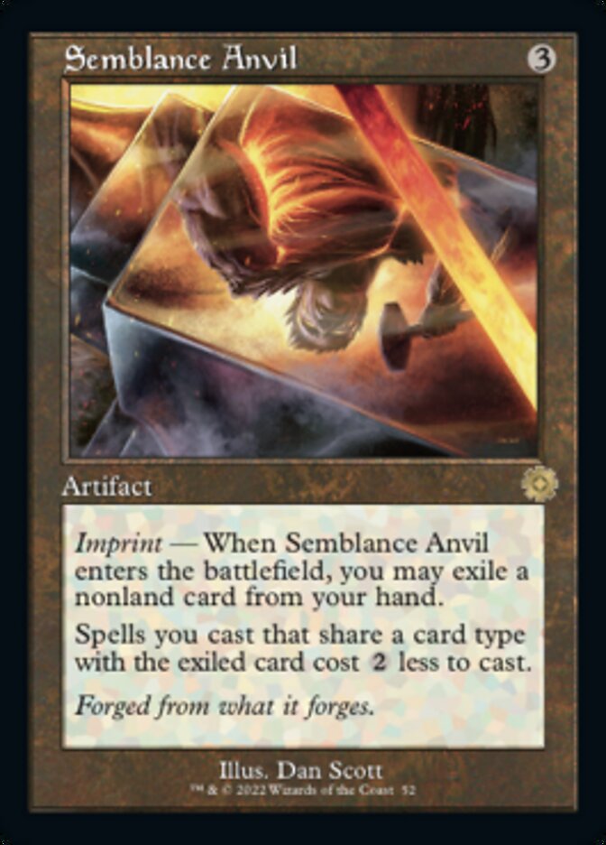 Semblance Anvil (Retro) [The Brothers' War Retro Artifacts] | The Clever Kobold