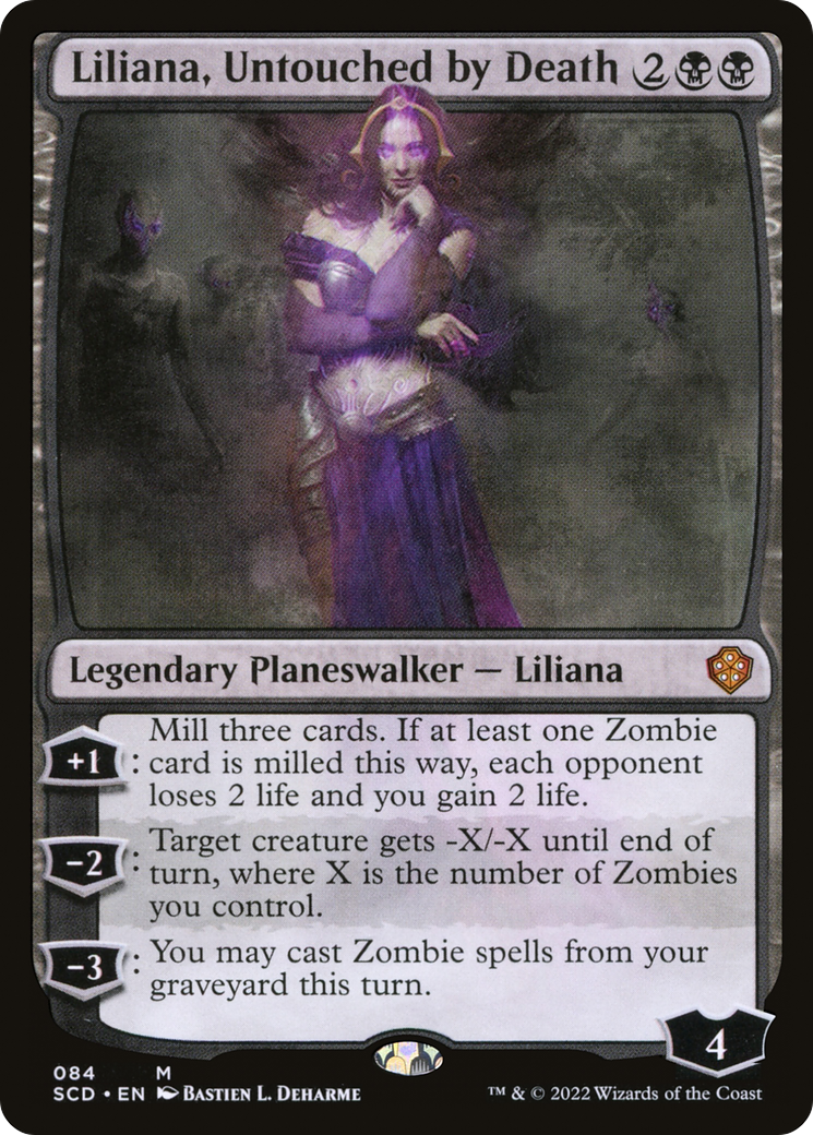 Liliana, Untouched by Death [Starter Commander Decks] | The Clever Kobold