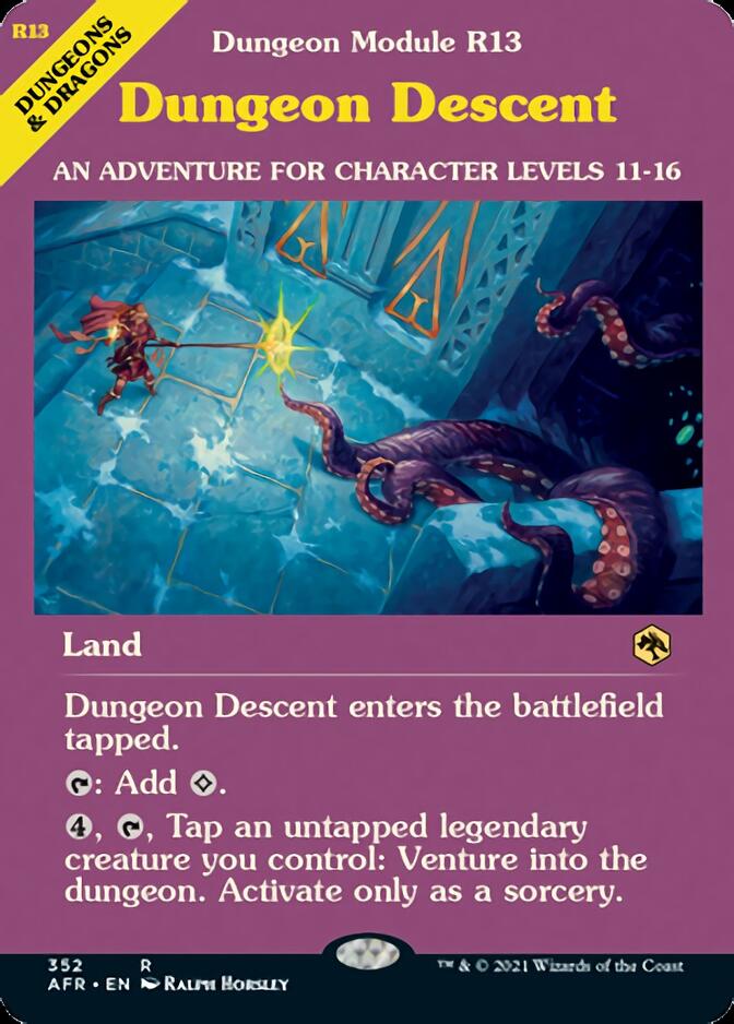 Dungeon Descent (Dungeon Module) [Dungeons & Dragons: Adventures in the Forgotten Realms] | The Clever Kobold