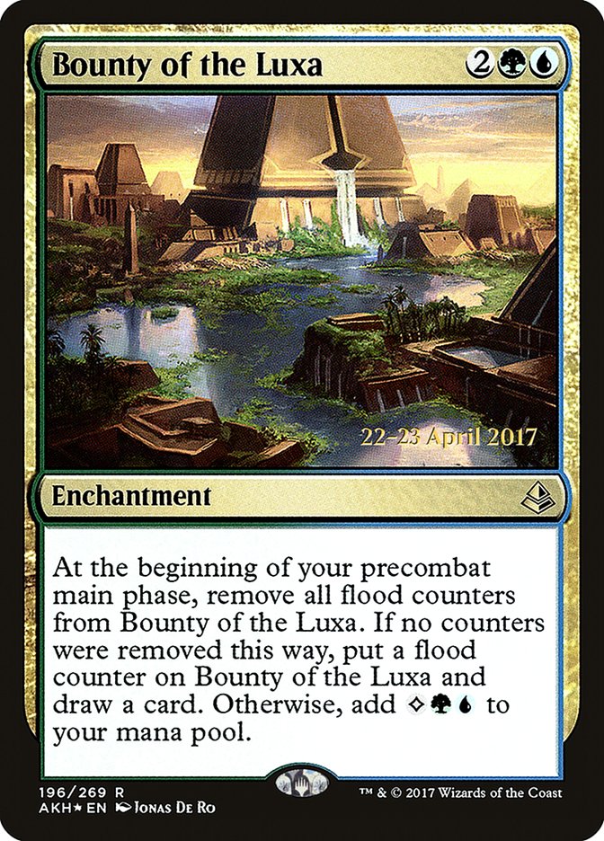Bounty of the Luxa  [Amonkhet Prerelease Promos] | The Clever Kobold