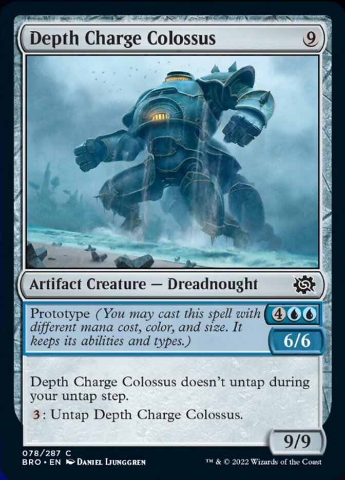 Depth Charge Colossus [The Brothers' War] | The Clever Kobold