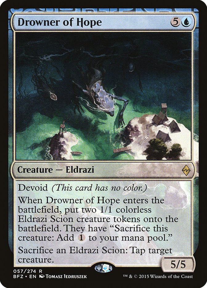 Drowner of Hope [Battle for Zendikar] | The Clever Kobold