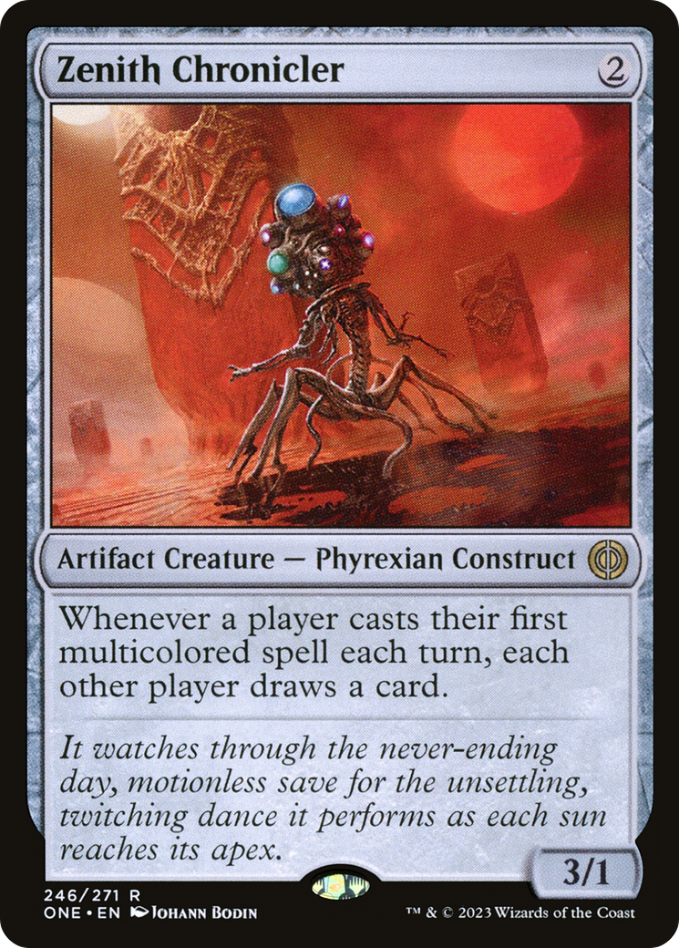 Zenith Chronicler [Phyrexia: All Will Be One] | The Clever Kobold