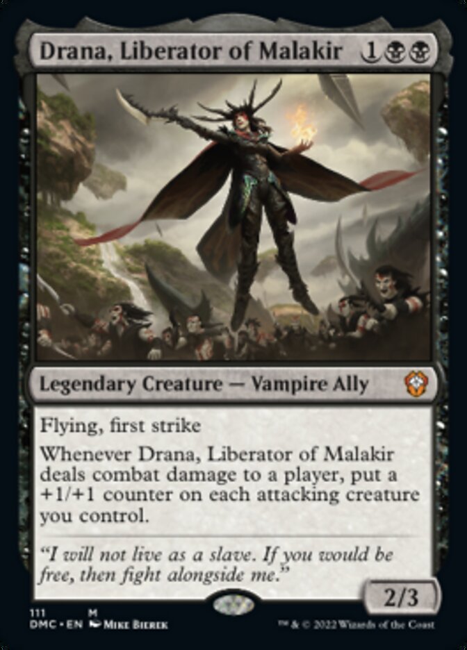 Drana, Liberator of Malakir [Dominaria United Commander] | The Clever Kobold