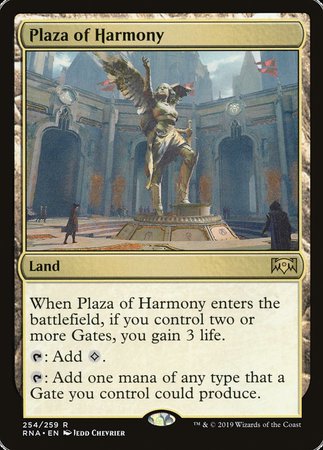 Plaza of Harmony [Ravnica Allegiance] | The Clever Kobold