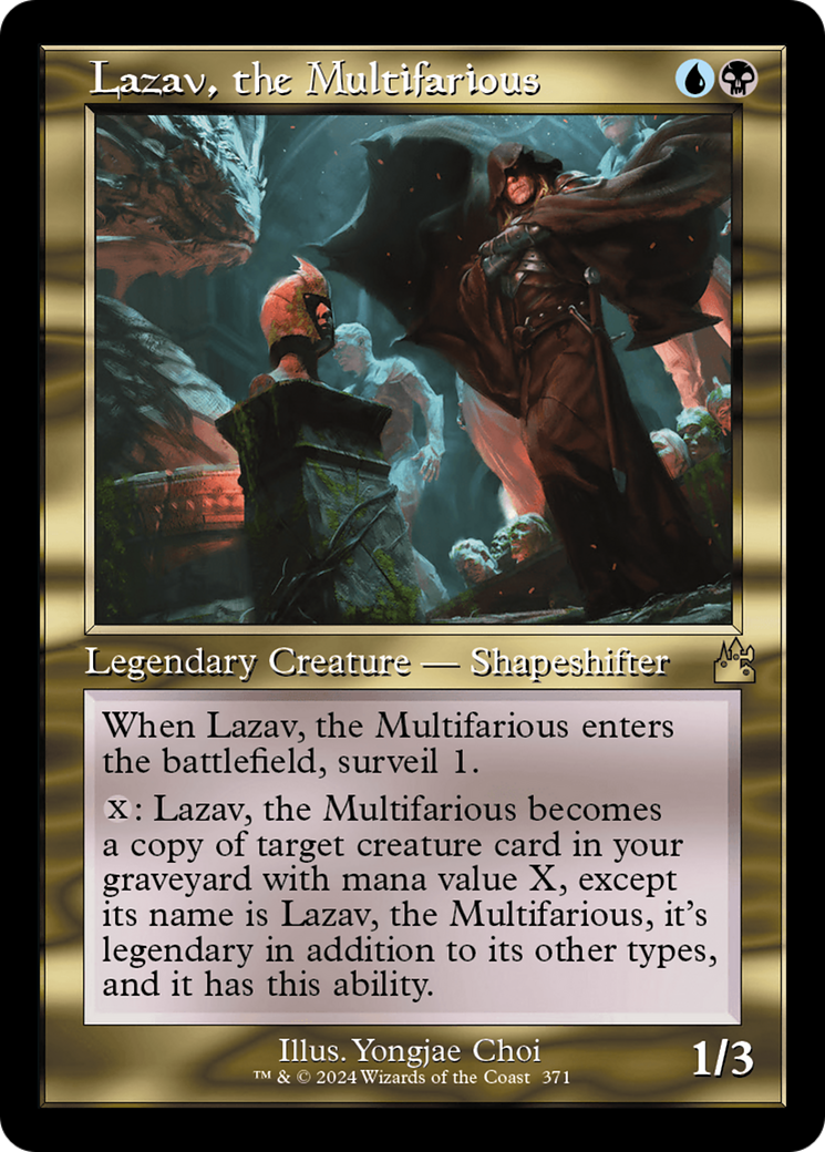 Lazav, the Multifarious (Retro Frame) [Ravnica Remastered] | The Clever Kobold