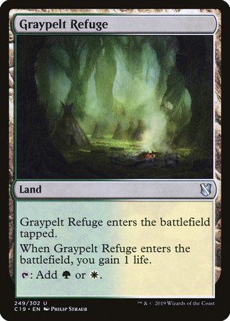 Graypelt Refuge [Commander 2019] | The Clever Kobold