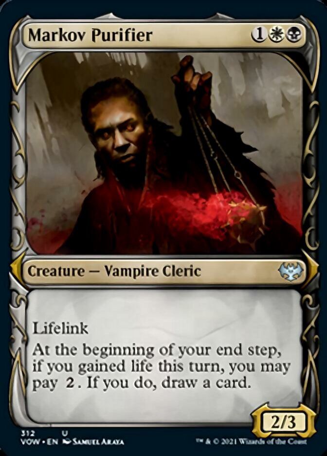 Markov Purifier (Showcase Fang Frame) [Innistrad: Crimson Vow] | The Clever Kobold