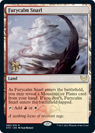 Furycalm Snarl [Strixhaven: School of Mages Prerelease Promos] | The Clever Kobold