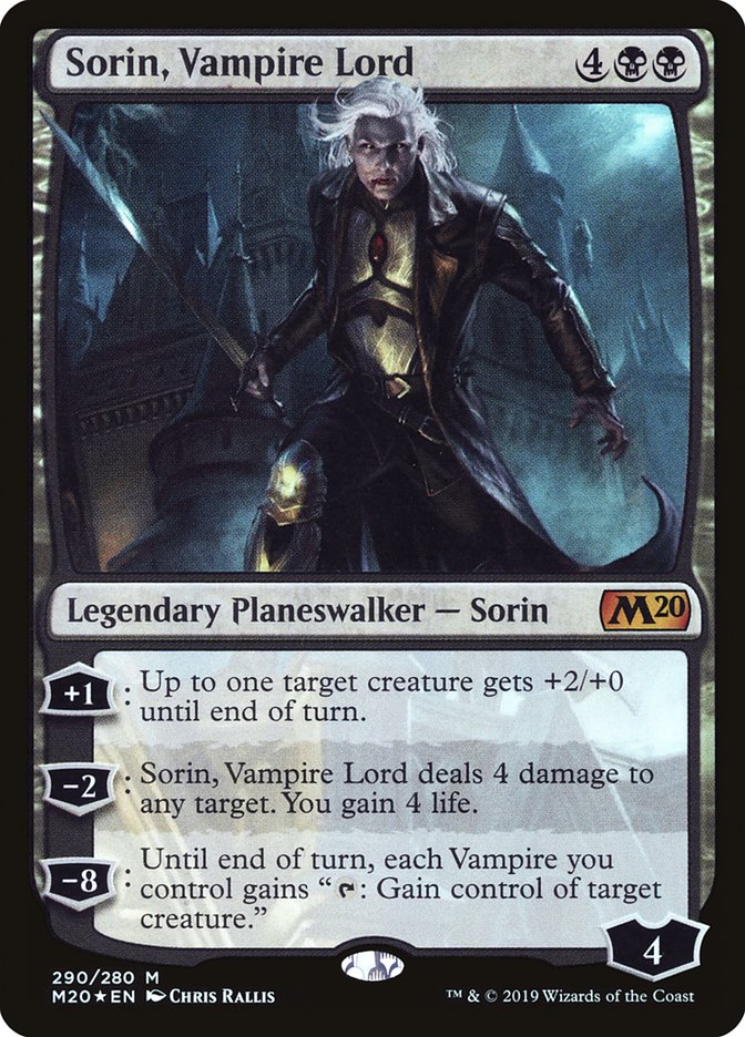 Sorin, Vampire Lord [Core Set 2020] | The Clever Kobold