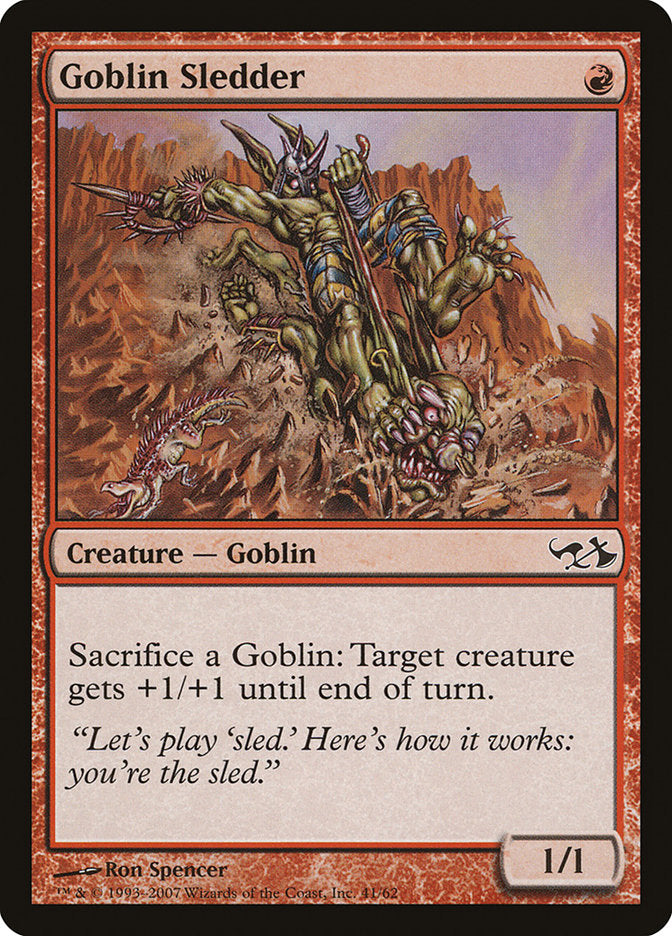 Goblin Sledder [Duel Decks: Elves vs. Goblins] | The Clever Kobold