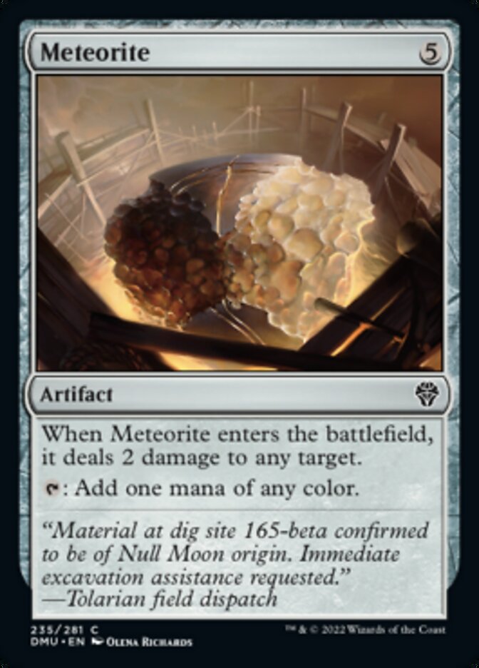 Meteorite [Dominaria United] | The Clever Kobold