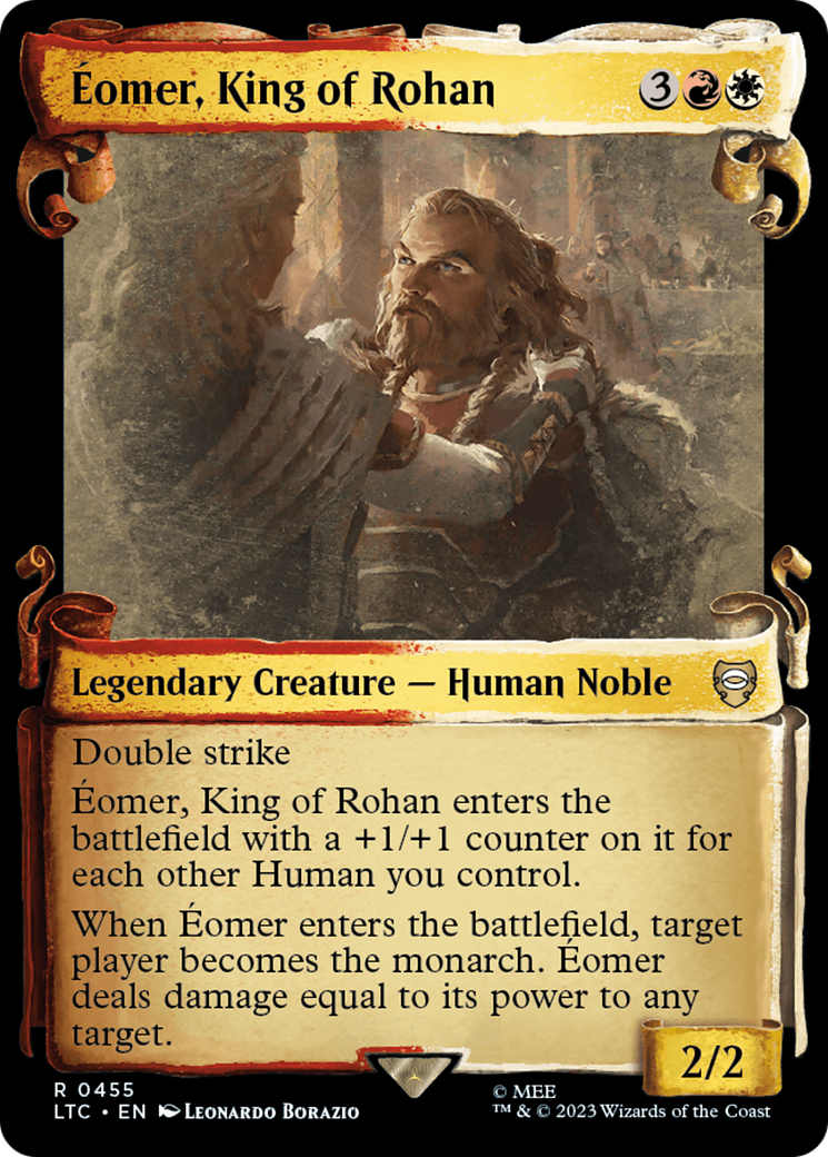 Eomer, King of Rohan [The Lord of the Rings: Tales of Middle-Earth Commander Showcase Scrolls] | The Clever Kobold