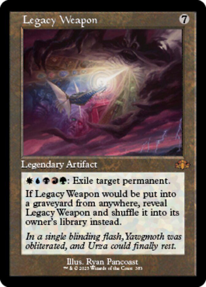 Legacy Weapon (Retro) [Dominaria Remastered] | The Clever Kobold