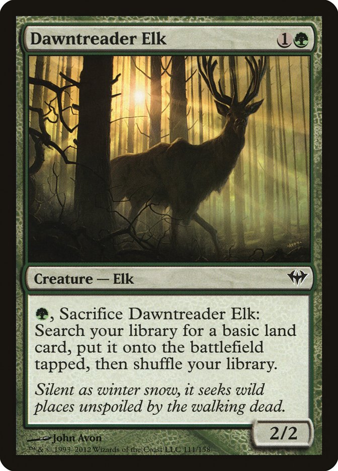 Dawntreader Elk [Dark Ascension] | The Clever Kobold