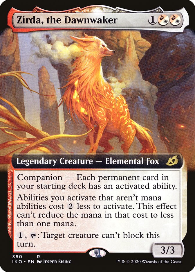 Zirda, the Dawnwaker (Extended Art) [Ikoria: Lair of Behemoths] | The Clever Kobold