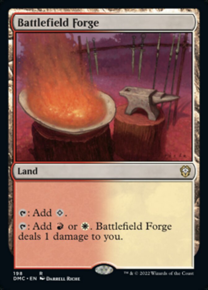 Battlefield Forge [Dominaria United Commander] | The Clever Kobold