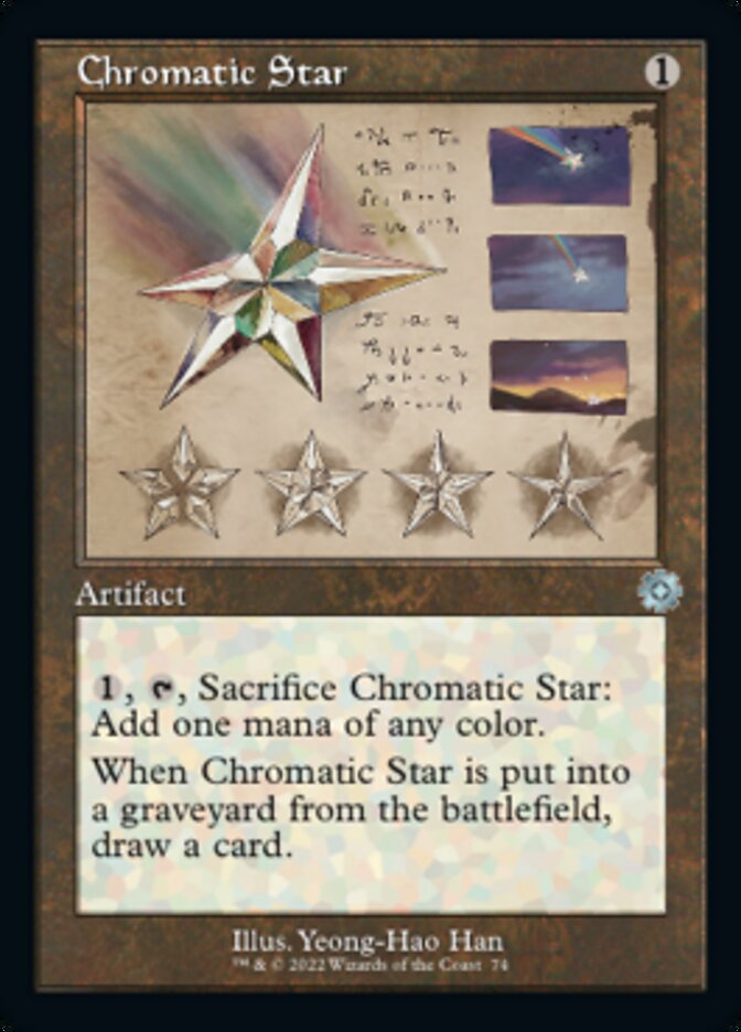 Chromatic Star (Retro Schematic) [The Brothers' War Retro Artifacts] | The Clever Kobold