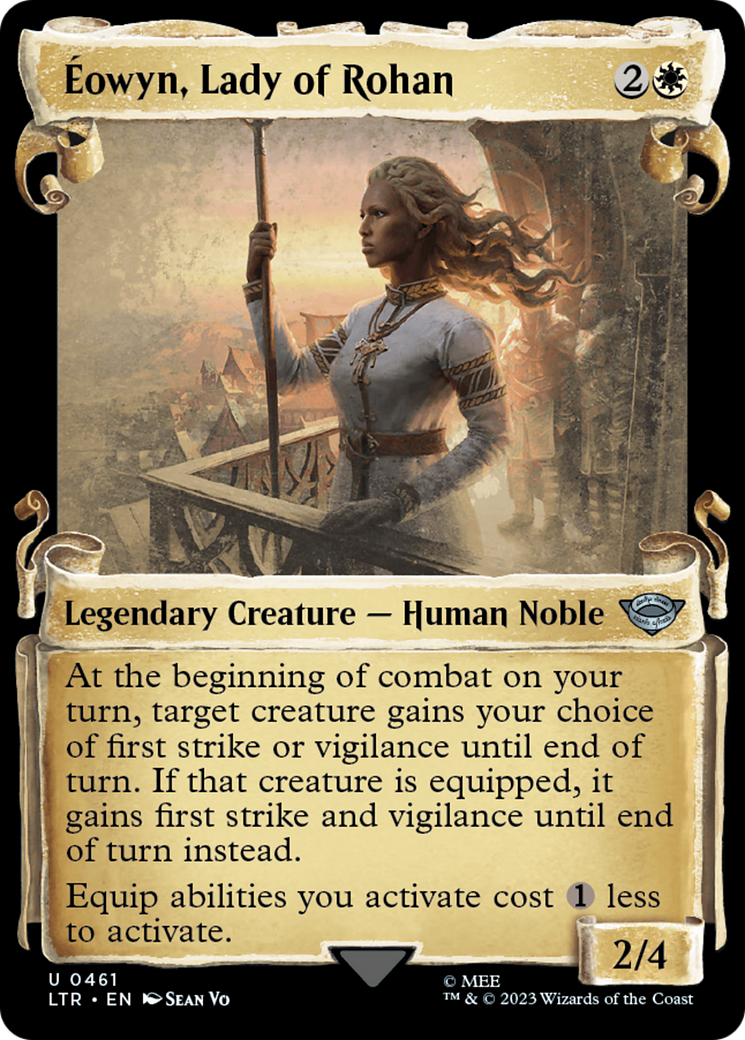 Eowyn, Lady of Rohan [The Lord of the Rings: Tales of Middle-Earth Showcase Scrolls] | The Clever Kobold