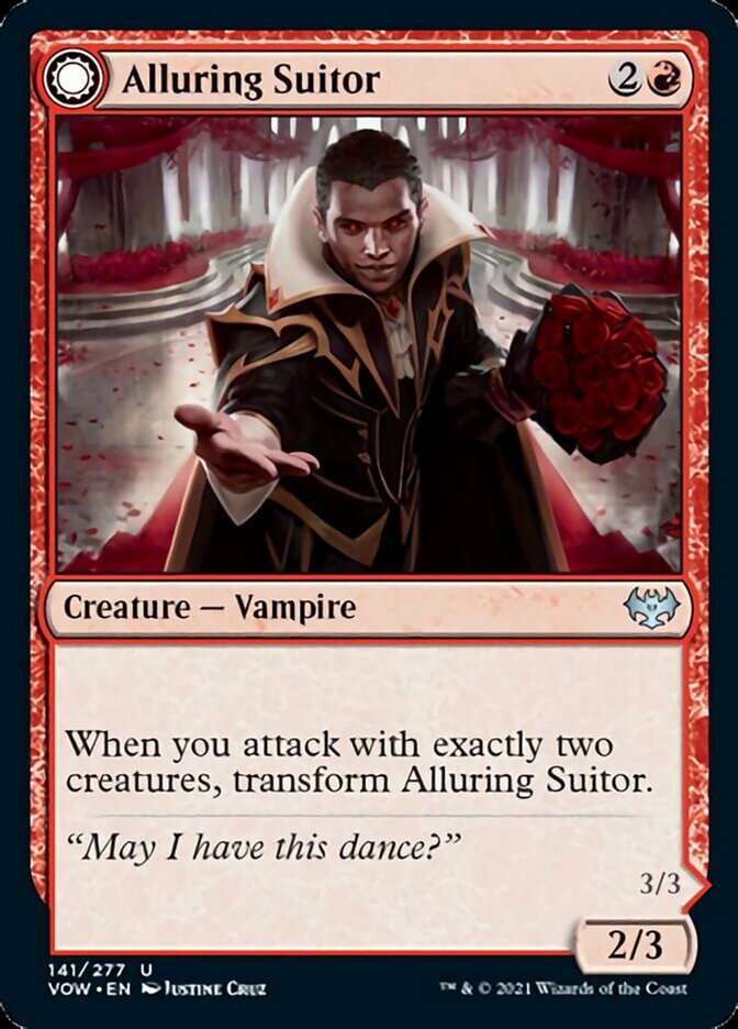 Alluring Suitor // Deadly Dancer [Innistrad: Crimson Vow] | The Clever Kobold