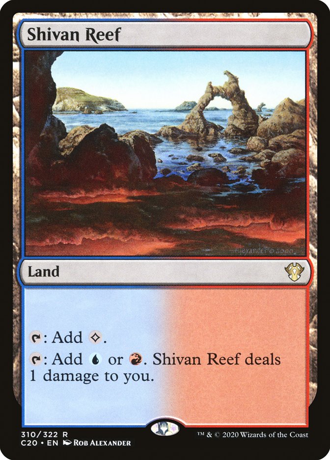 Shivan Reef [Commander 2020] | The Clever Kobold