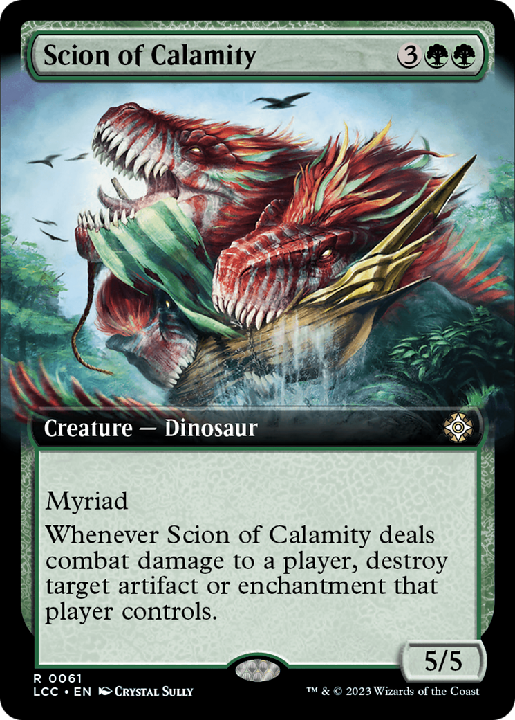 Scion of Calamity (Extended Art) [The Lost Caverns of Ixalan Commander] | The Clever Kobold