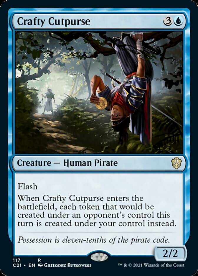 Crafty Cutpurse [Commander 2021] | The Clever Kobold